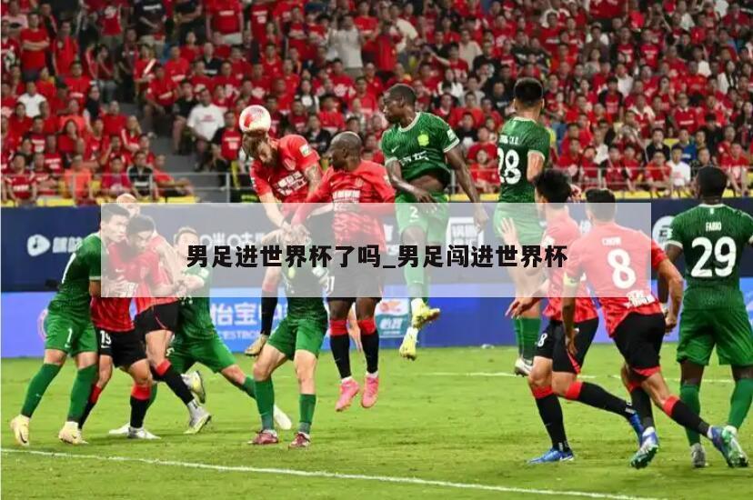 男足进世界杯了吗_男足闯进世界杯